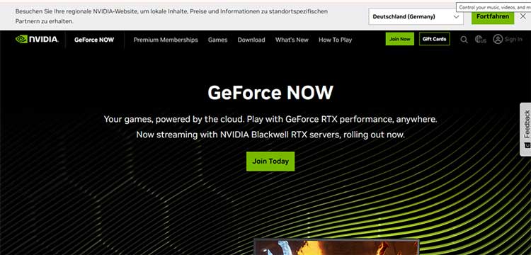 NVIDIA GeForce Now