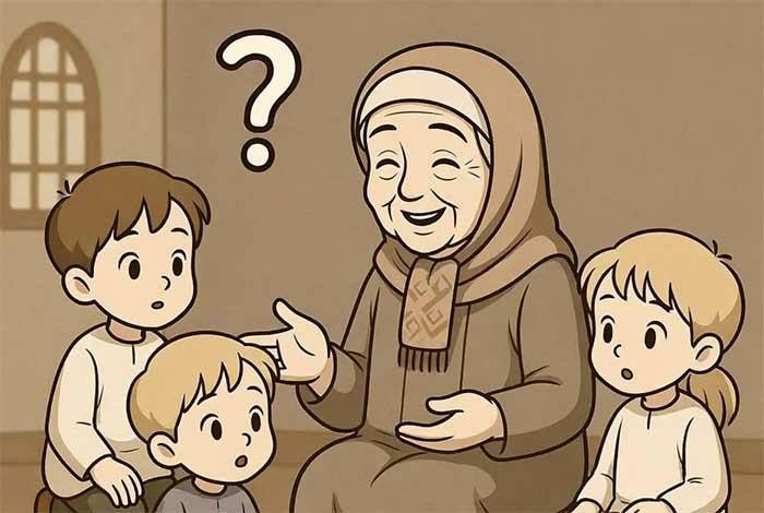 چیستان قدیمی مادربزرگ 